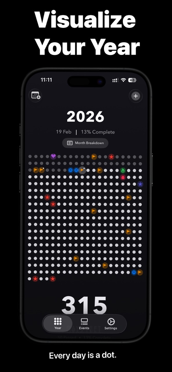 DaysLeft app screenshot