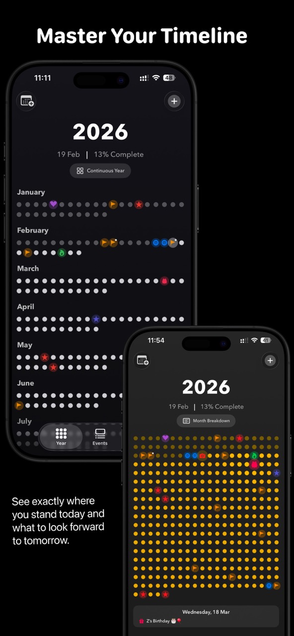 DaysLeft app screenshot